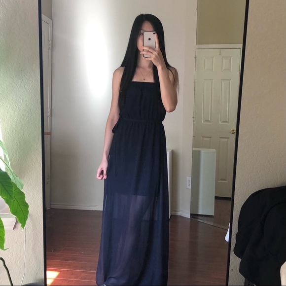 Forever 21 Strapless Maxi Dress - Picture 2 of 3